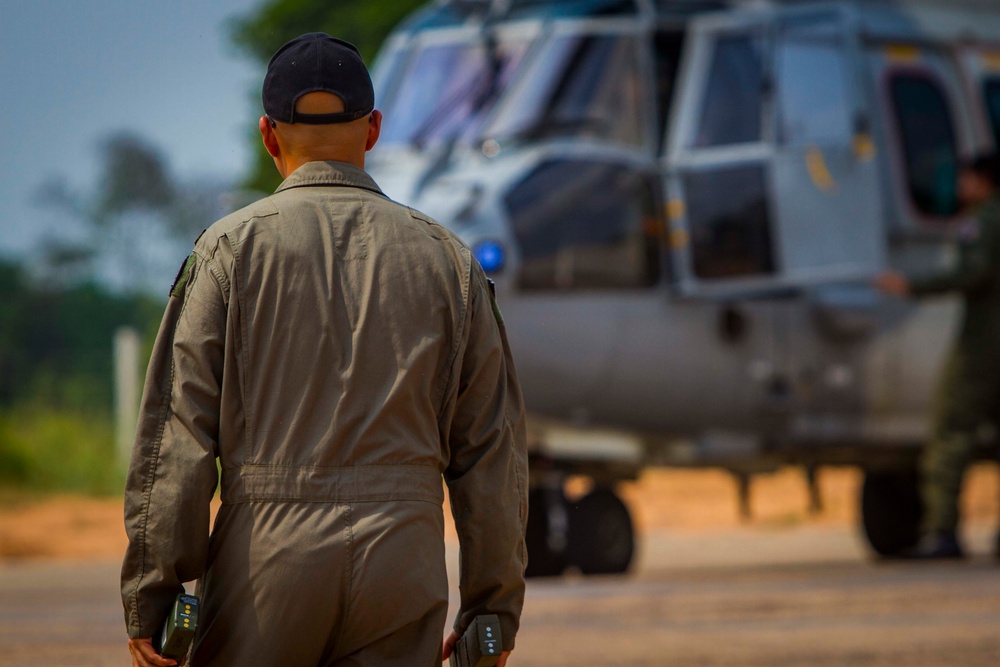 DVIDS - Images - Cobra Gold 18: EC275 landing and display [Image 15 of 20]