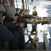 USS Iwo Jima (LHD 7) Crew serve gun shoot