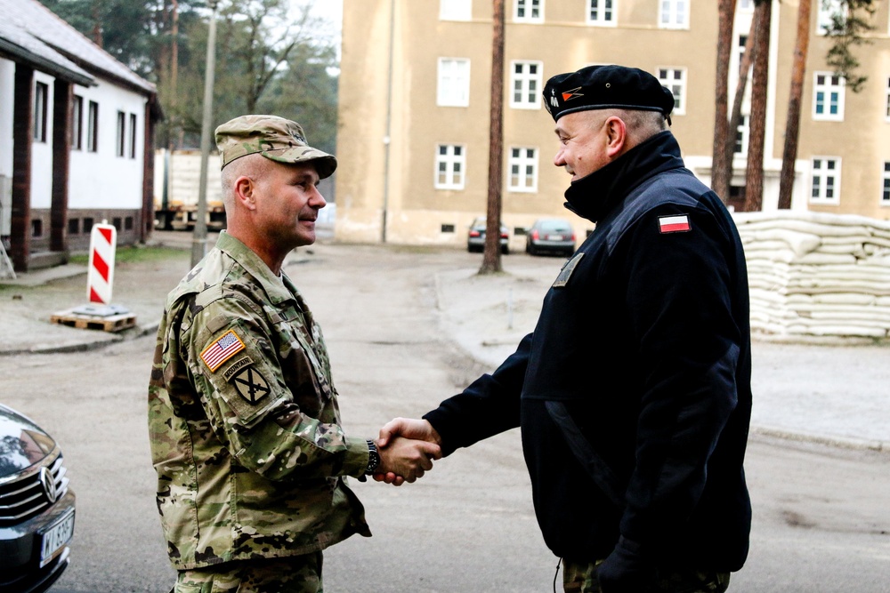 U.S. Army Europe Commander visits Dagger Brigade