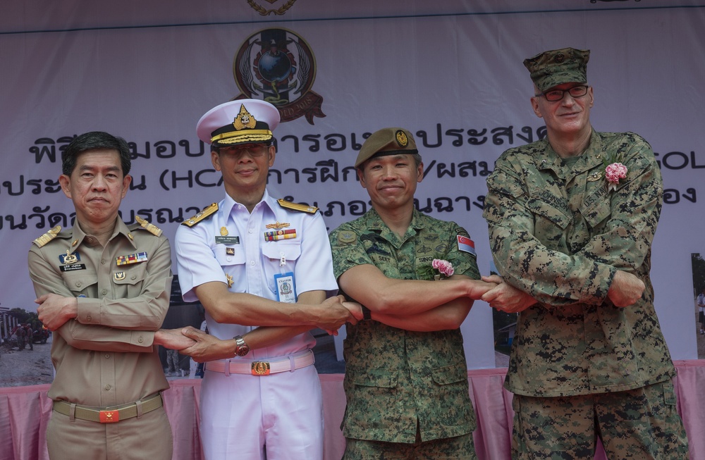 NMCB 4 Constructs a New Building for the Wat Somboonnaram School