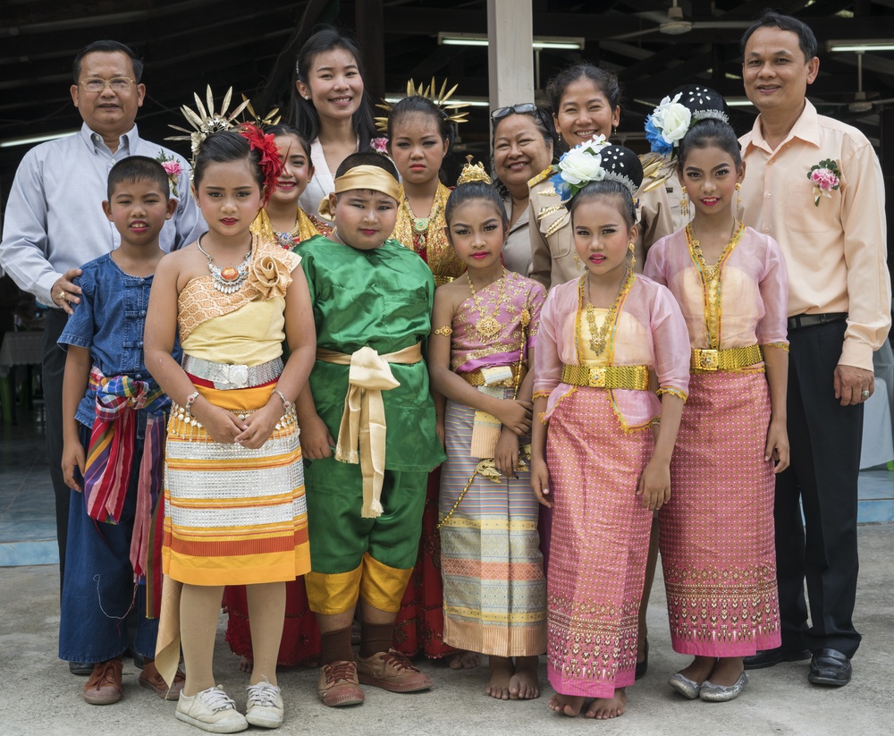 NMCB 4 Constructs a New Building for the Wat Somboonnaram School