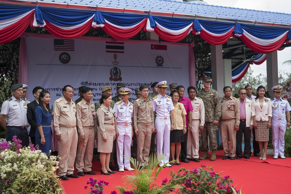 NMCB 4 Constructs a New Building for the Wat Somboonnaram School