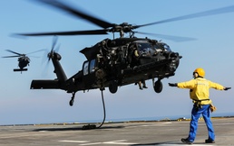 US Forces conduct bilateral maritime interdiction training with French Amphibious Ship Tonnerre