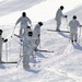 CWOC Class 18-04 students learn skiing techniques during Fort McCoy training