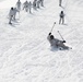 CWOC Class 18-04 students learn skiing techniques during Fort McCoy training