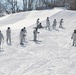 CWOC Class 18-04 students learn skiing techniques during Fort McCoy training