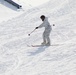 CWOC Class 18-04 students learn skiing techniques during Fort McCoy training