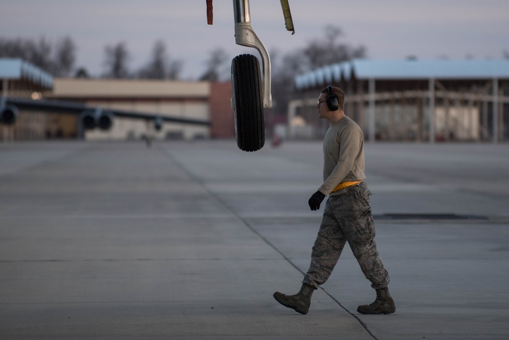 Fueling the flight line