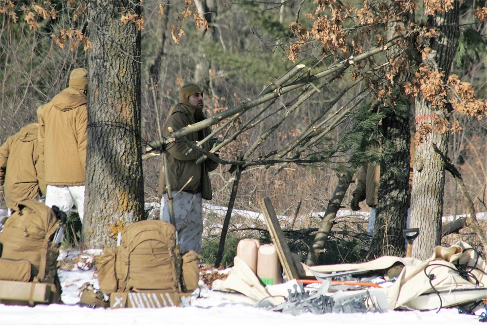 Students learn about winter survival, operations during CWOC Class 18-04 at Fort McCoy