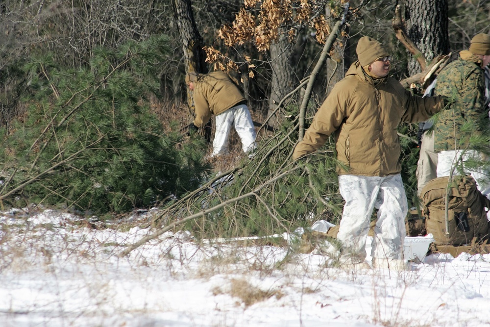 Students learn about winter survival, operations during CWOC Class 18-04 at Fort McCoy