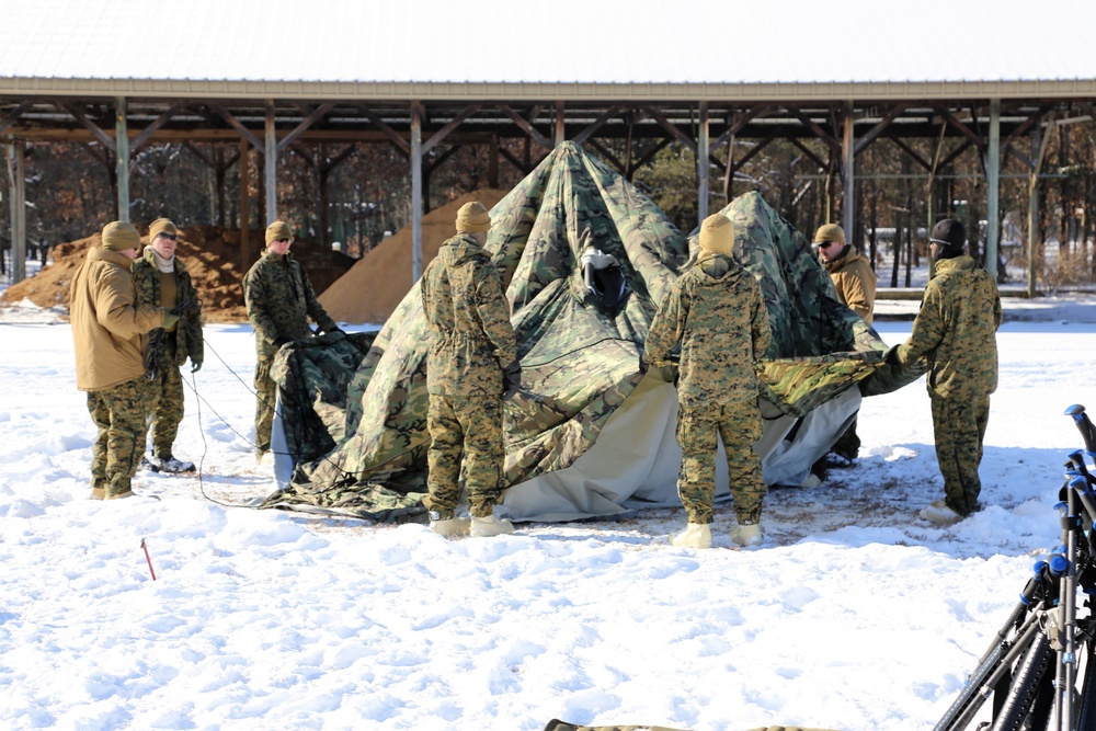 Students learn about winter survival, operations during CWOC Class 18-04 at Fort McCoy