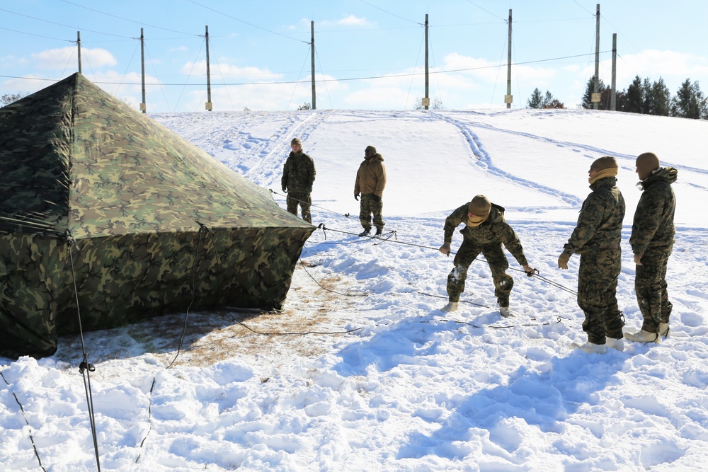 Students learn about winter survival, operations during CWOC Class 18-04 at Fort McCoy