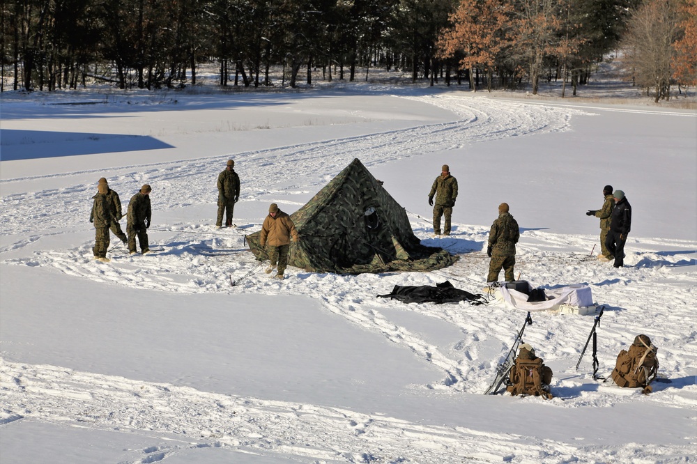 Students learn about winter survival, operations during CWOC Class 18-04 at Fort McCoy