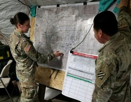 ‘Spartan Lance,’ backdrop to train brigade command post