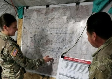 ‘Spartan Lance,’ backdrop to train brigade command post