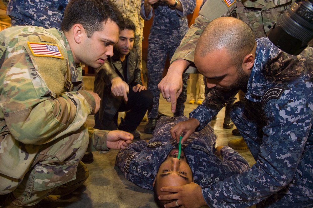 Neon Response 18: Tactical Combat Casualty Care (TCCC) exercise