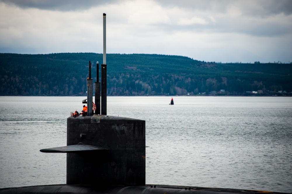 USS Kentucky (SSBN 737)(G) Returns Home
