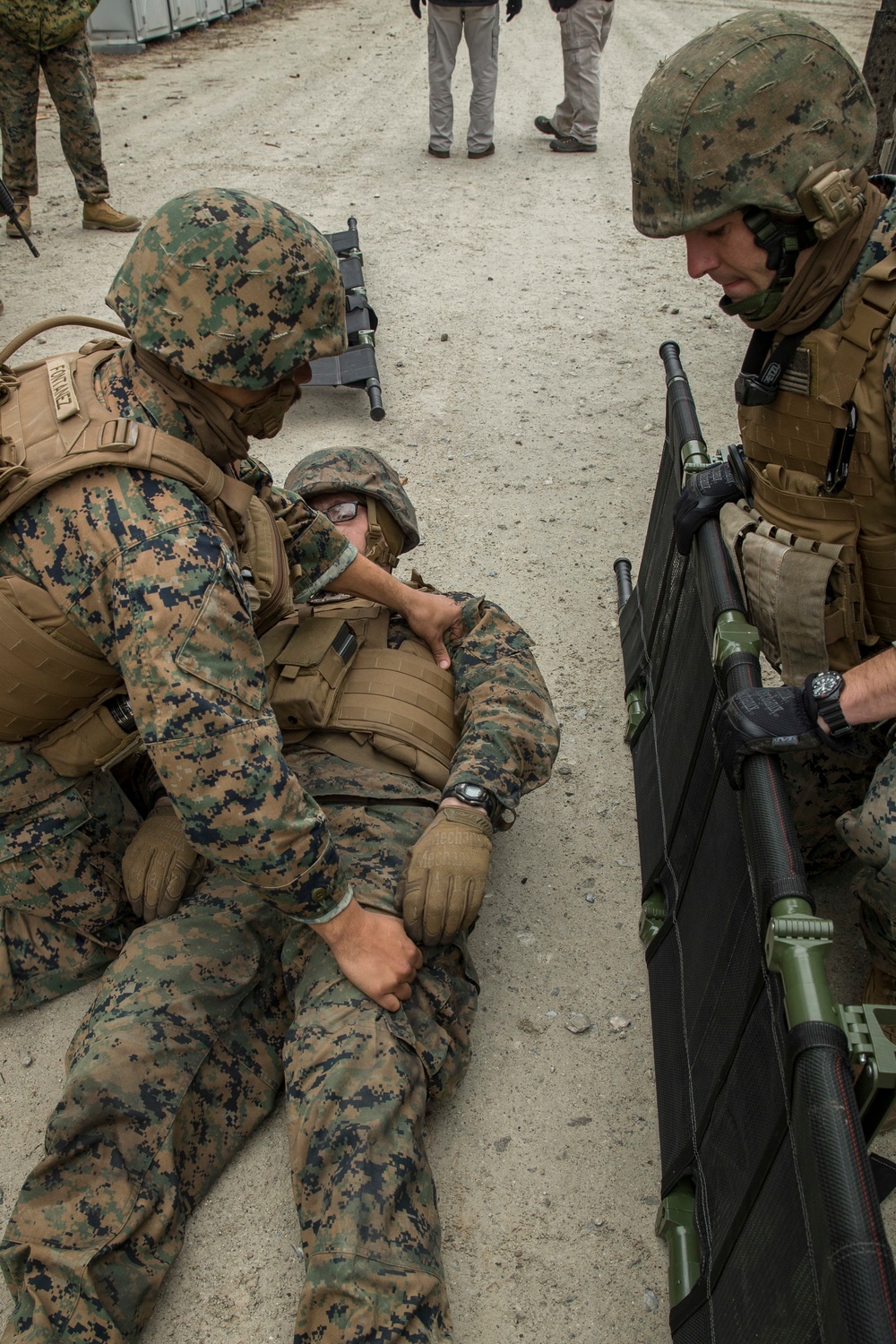 2nd Medical Battalion conducts casualty training