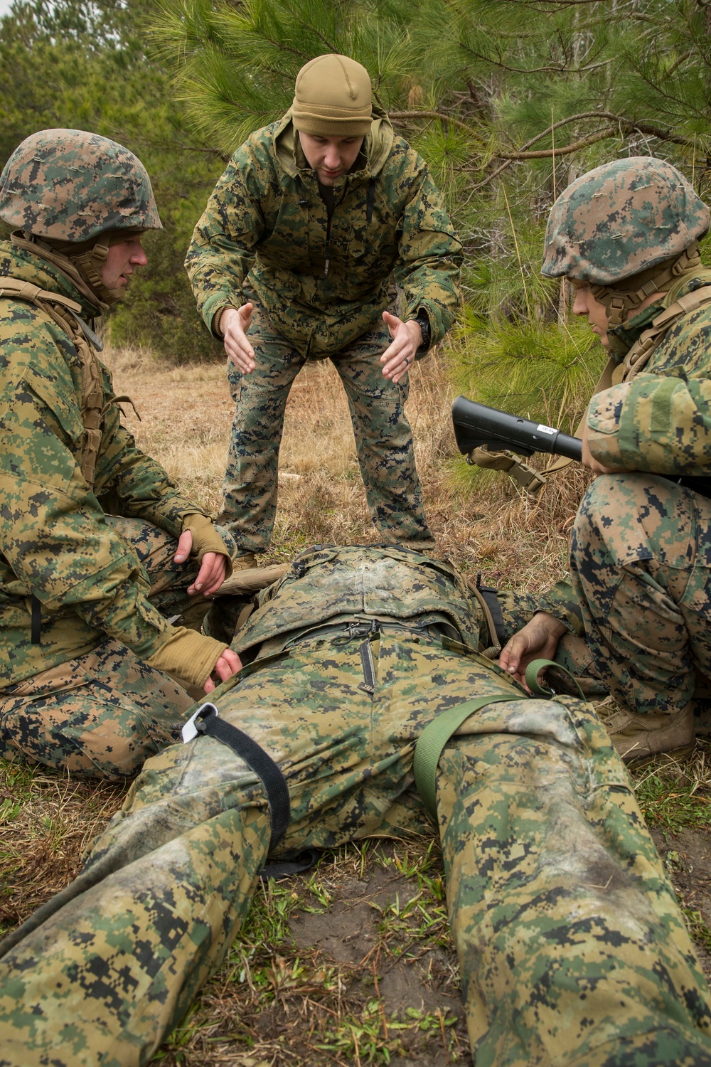2nd Medical Battalion conducts casualty training