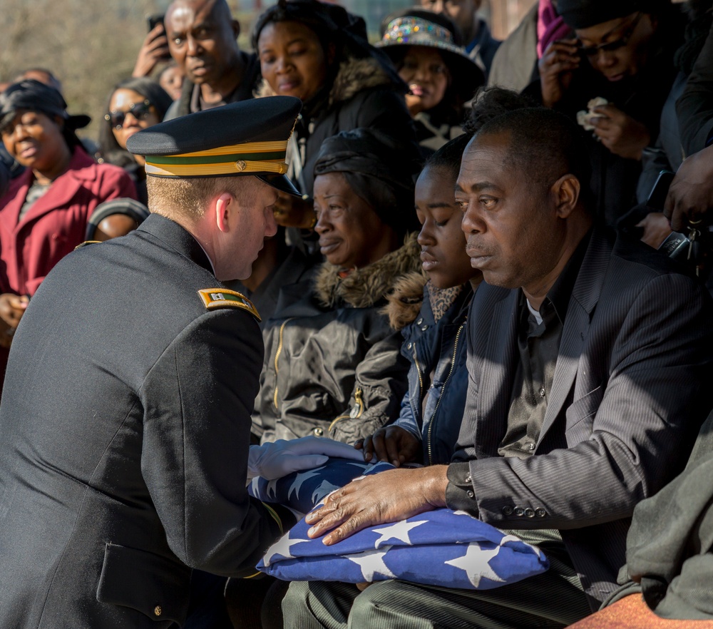 PFC Emmanuel Mensah funera