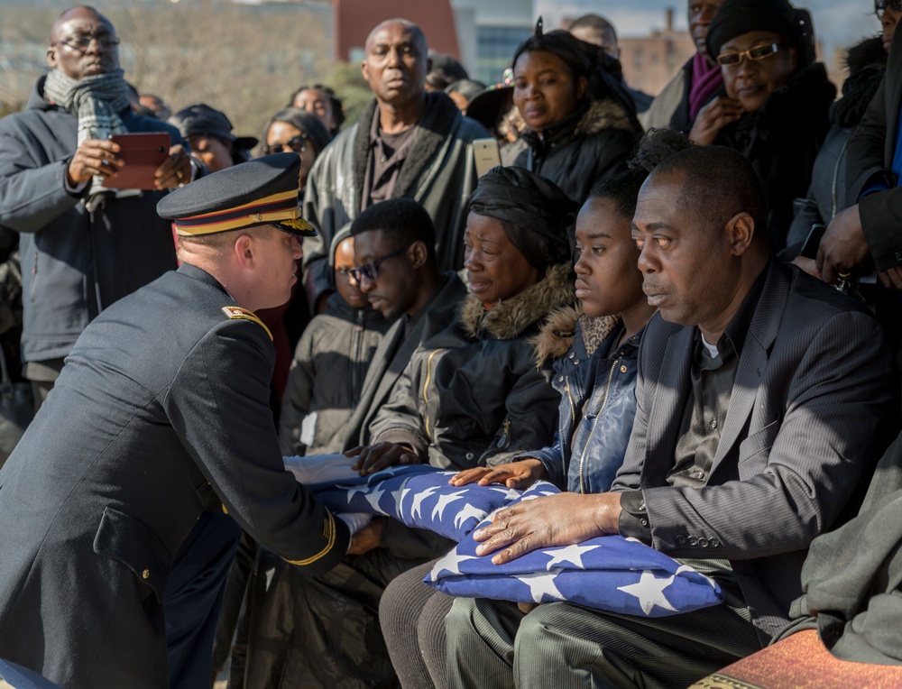 PFC Emmanuel Mensah funera