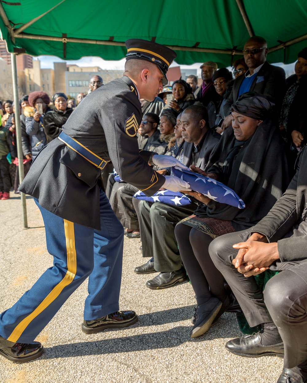 PFC Emmanuel Mensah funera