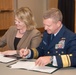 Coast Guard and Texas A&amp;M University-Corpus Christi signing ceremony