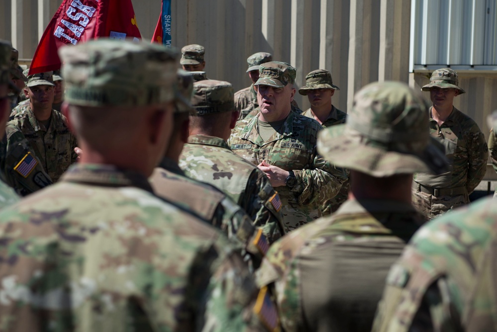 U.S. Army chief of staff visits Andersen Air Force Base