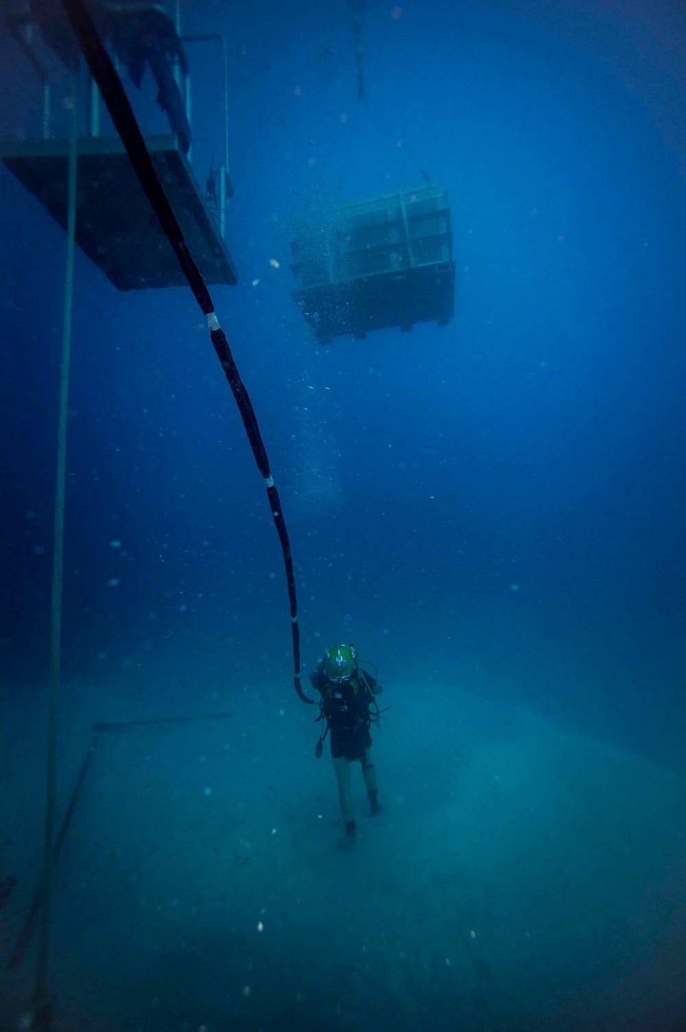 US Underwater Recovery Team Searches For Missing WWII Aviators in Palau