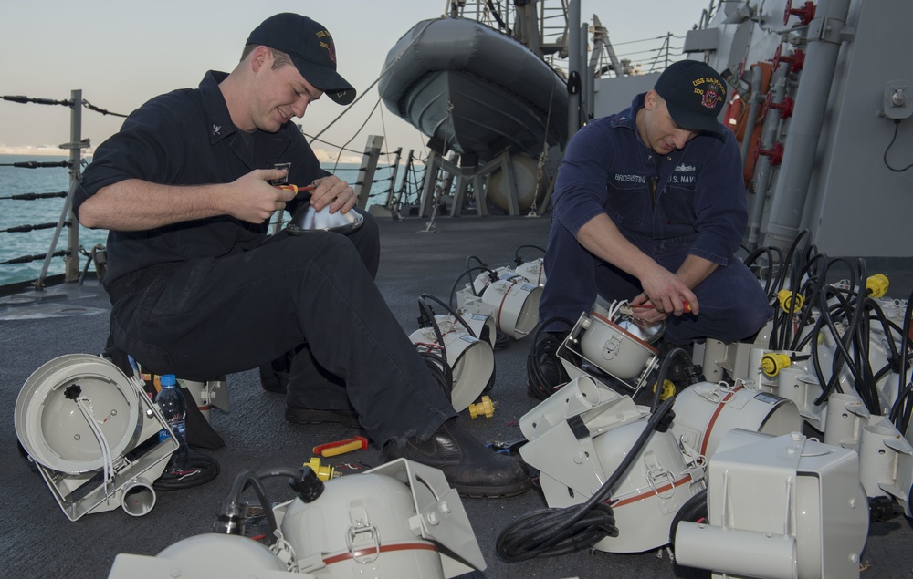 Sailors Assemble Security Lights