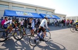 Camp Kinser hosts bike race for local and U.S. communities