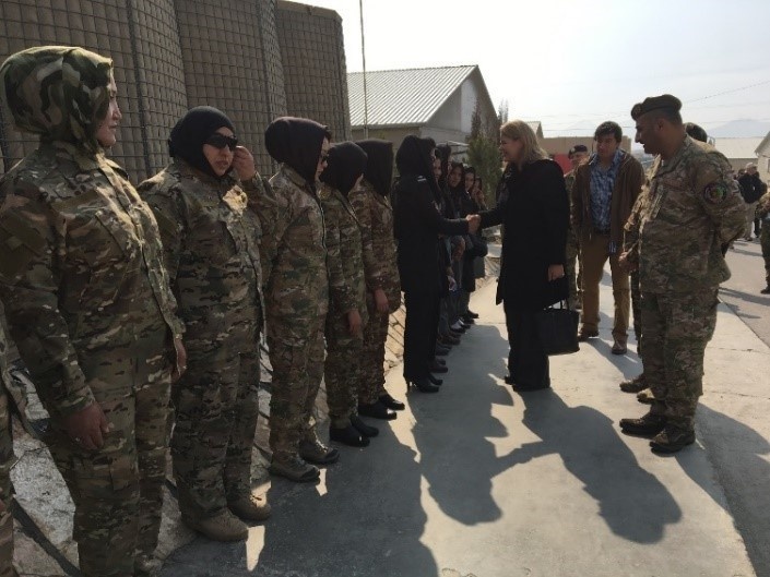 Female Foundation Course a milestone for Afghan special police