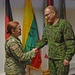 CSM Lyon awarded Lithuanian Armed Forces Medal of Distinction