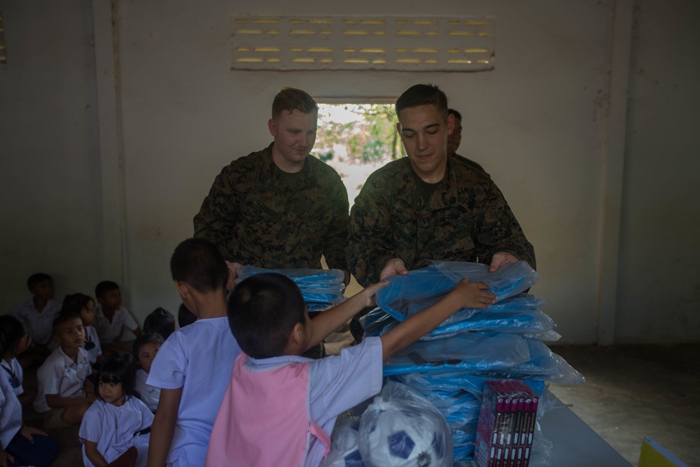 Americas Battalion takes part in community relations