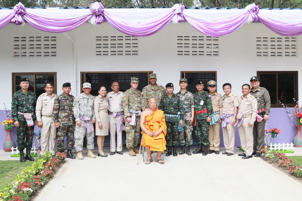 Cobra Gold 18: Engineering project produces new building for the community