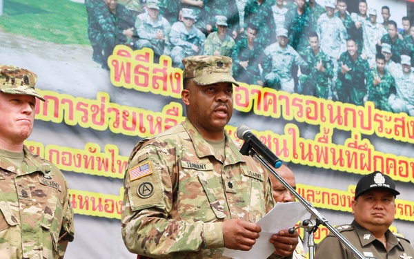 Cobra Gold 18: Engineering project produces new building for the community