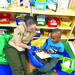Cpl. Kayla Soles approaches the 400 hour volunteer mark
