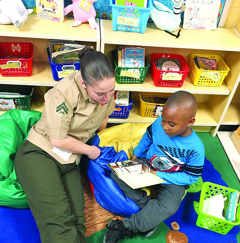 Cpl. Kayla Soles approaches the 400 hour volunteer mark