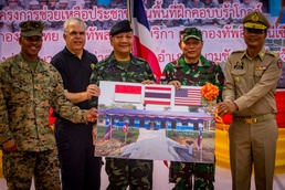Cobra Gold 18: Officials attend Thungsorhongsa building dedication