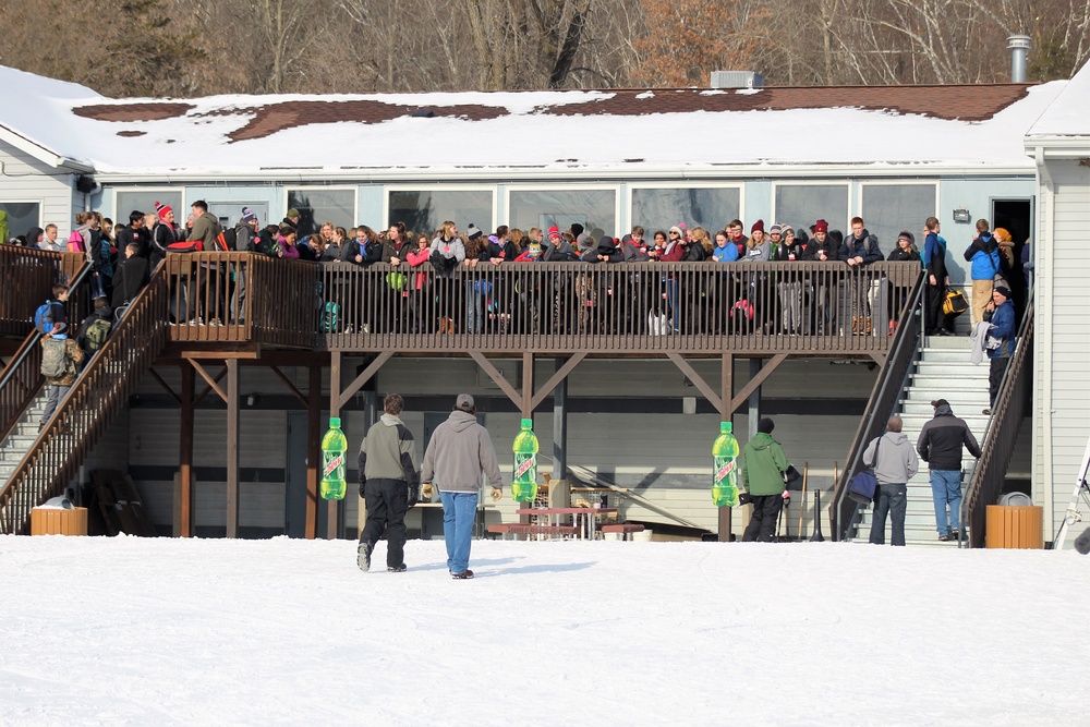 Students visit Fort McCoy's Whitetail Ridge Ski Area