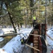 New pedestrian bridge being built near Fort McCoy's Pine View Campground