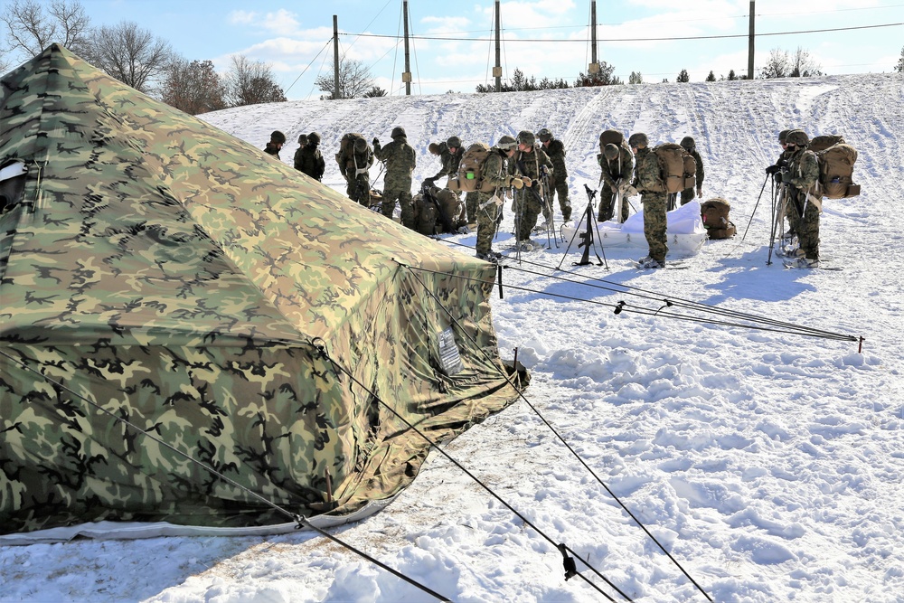 Cold-Weather Operations Course operations at Fort McCoy