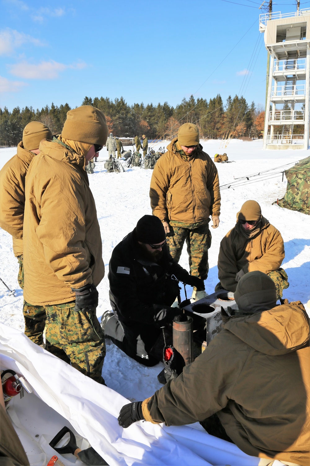 Cold-Weather Operations Course operations at Fort McCoy