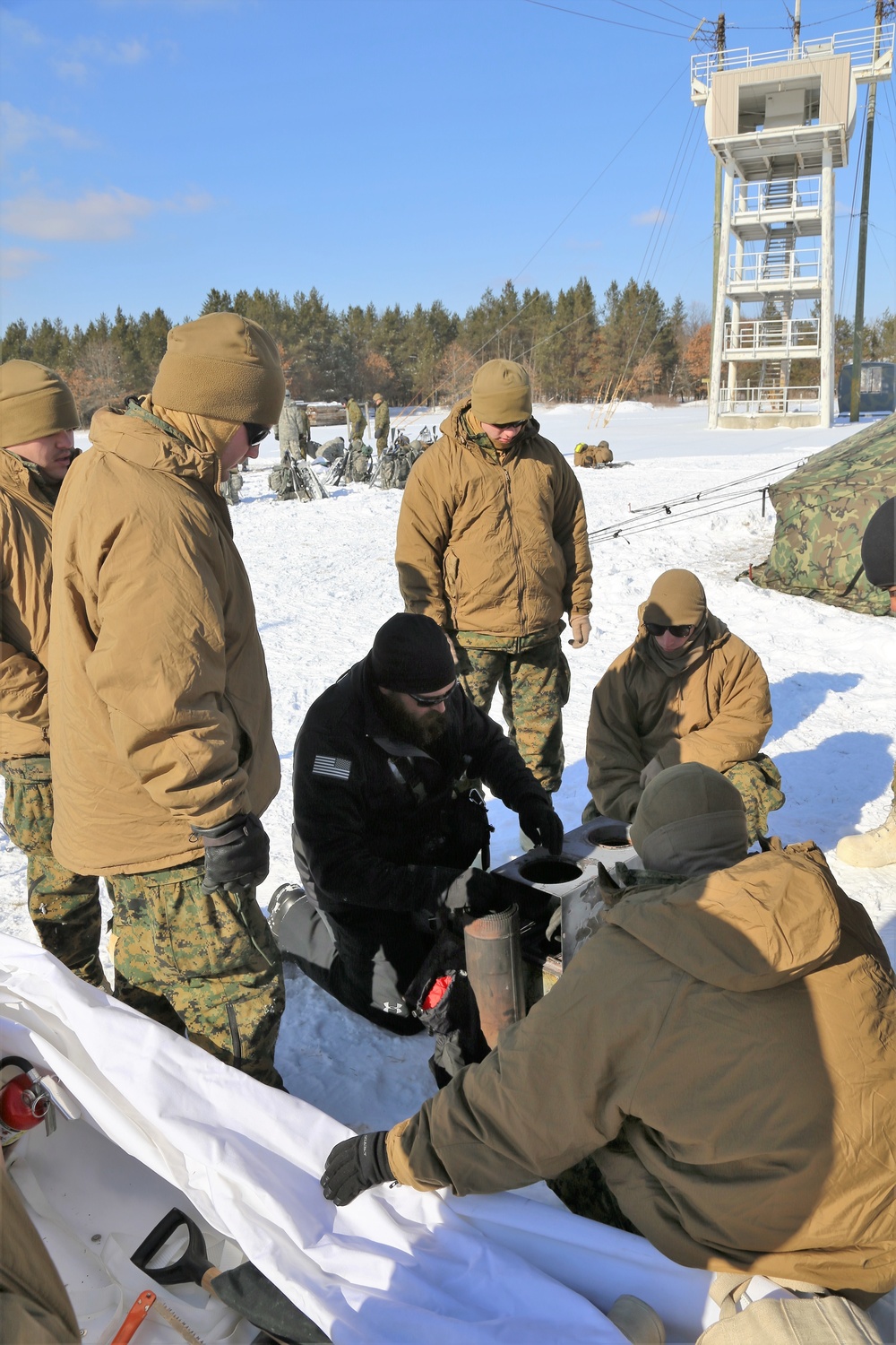 Cold-Weather Operations Course operations at Fort McCoy