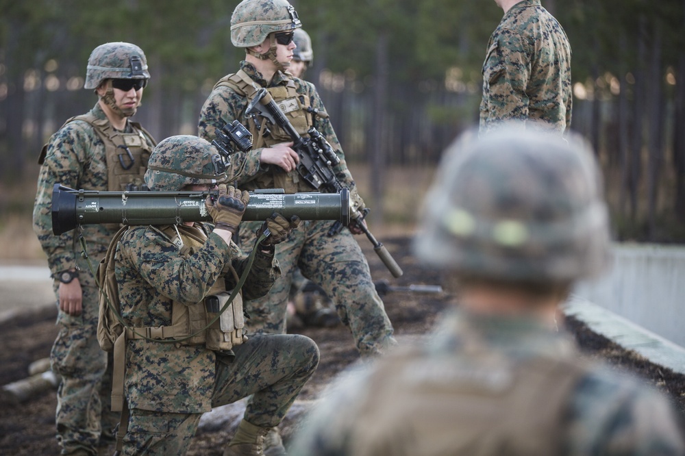 1/2 Marines Engage in Live Fire Exercise