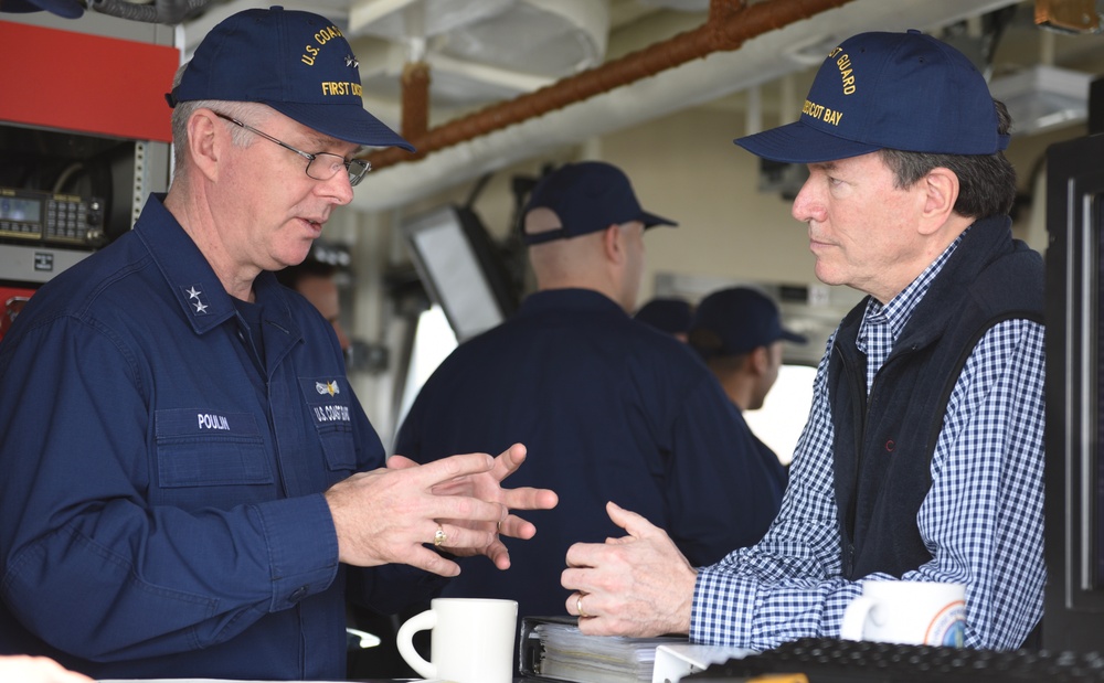 U.S. Congressman Faso tours Coast Guard Cutter Penobscot Bay