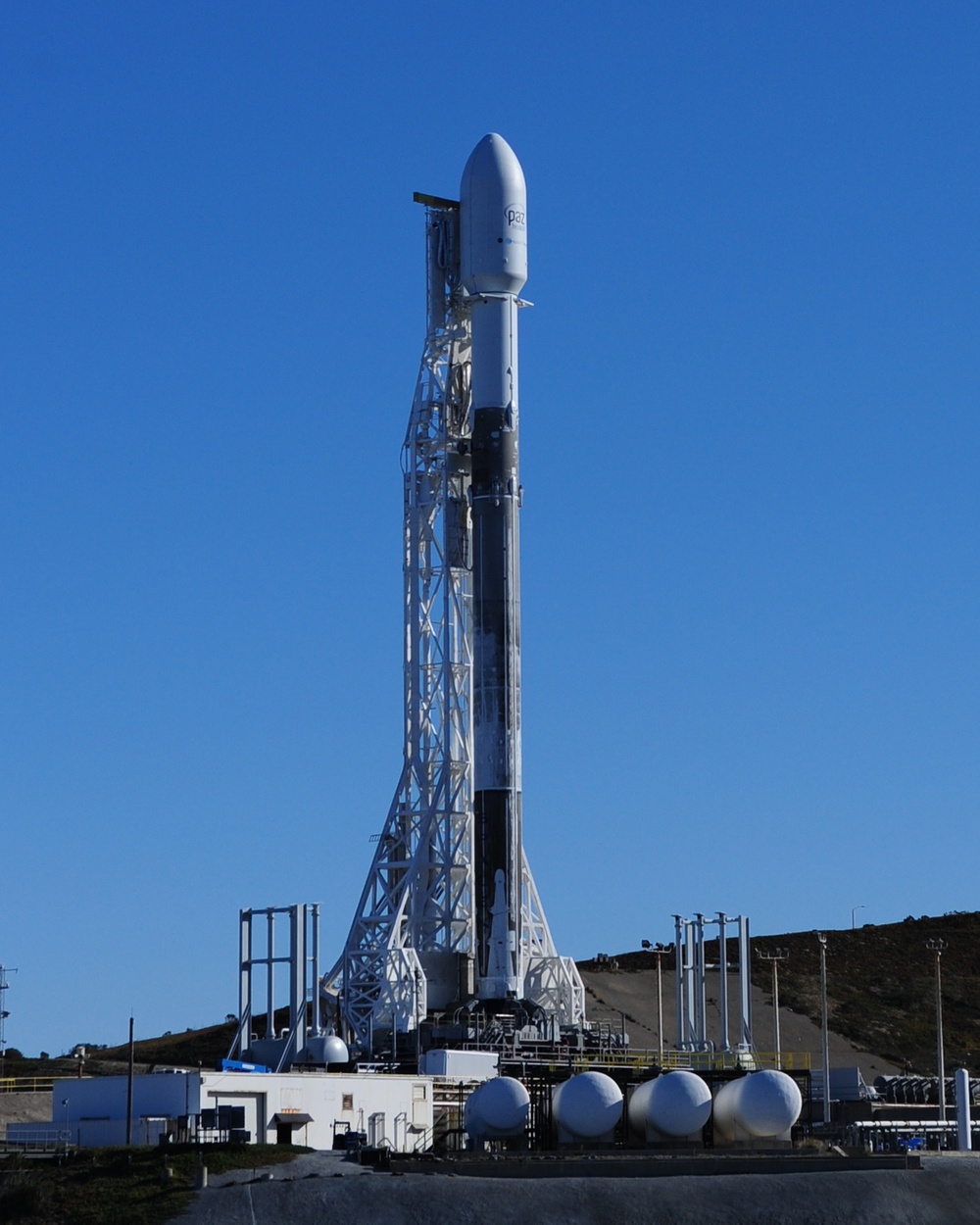 Falcon 9 PAZ launched from Vandenberg