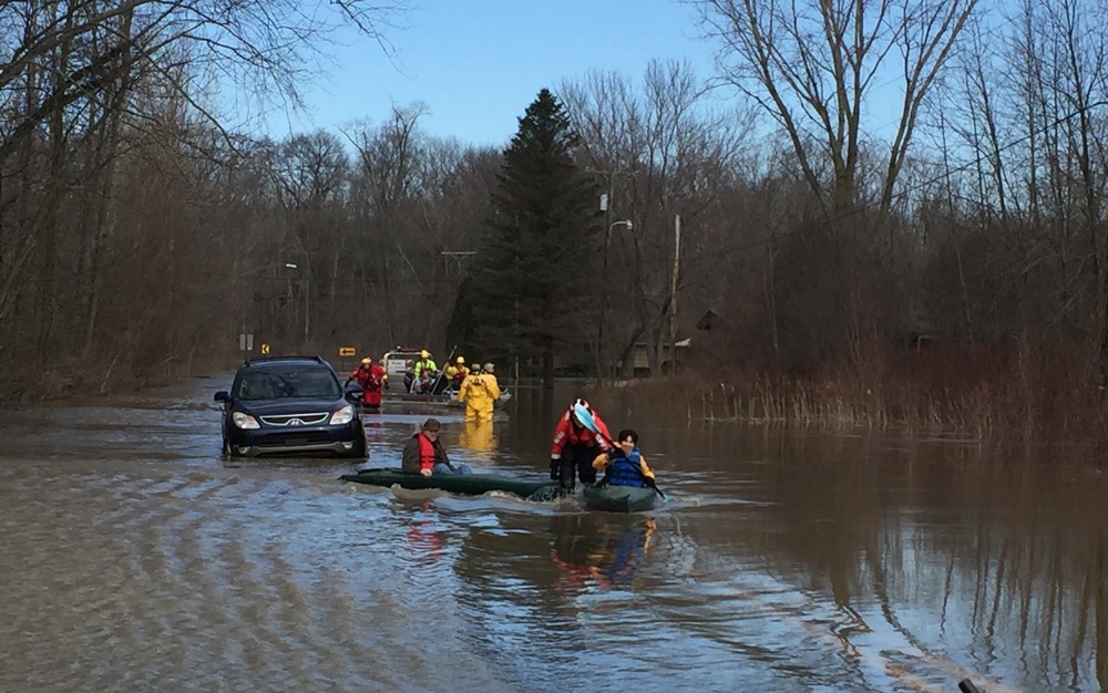Coast Guard, local agencies assisting with flood evacuations
