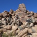 U.S. Soldiers pose for a photo at an observation post