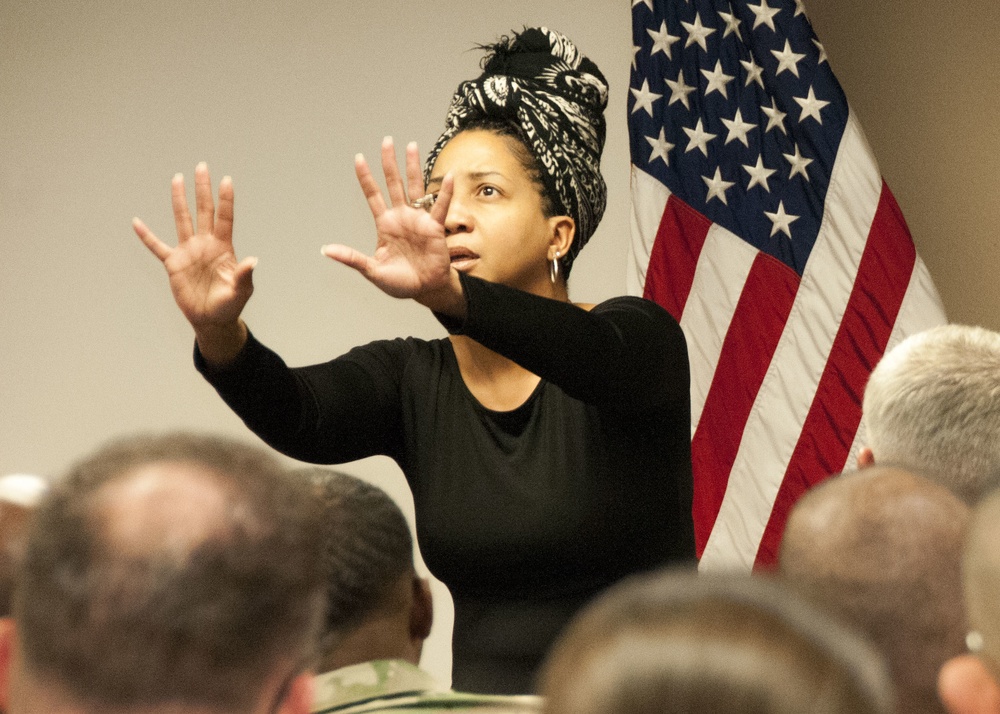 Soldiers, staff revere diverse military ranks during observance